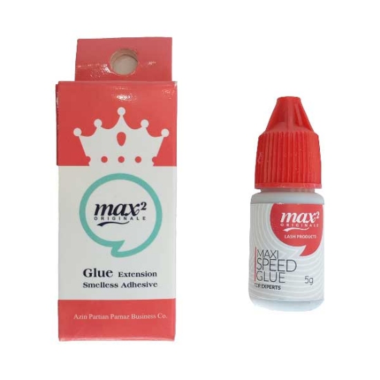 چسب کاشت مژه MAX2 مدل MAXI  SPEED GLUE FOR EXPERTS  حجم 5 میلی لیتر