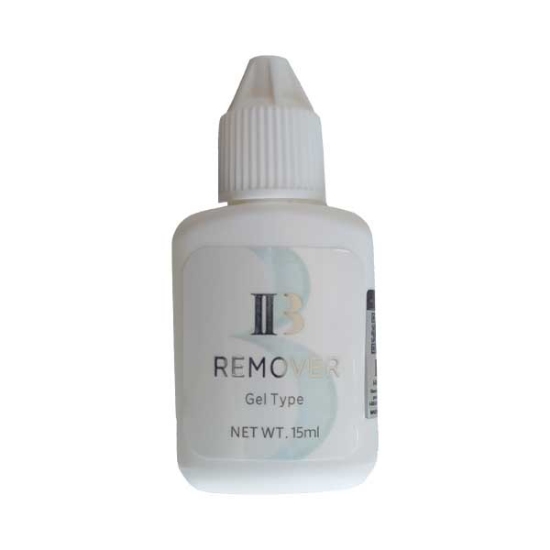 ریموور چسب کاشت مژه آی بی IB مدل remover gel type حجم 15 میلی لیتر