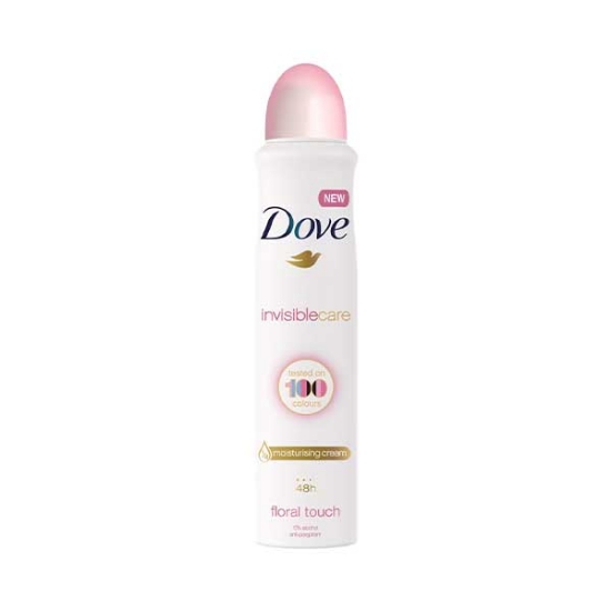 اسپری ضد تعریق زنانه داو اینویزیبل Dove Invisible Care حجم 250 میلی لیتر