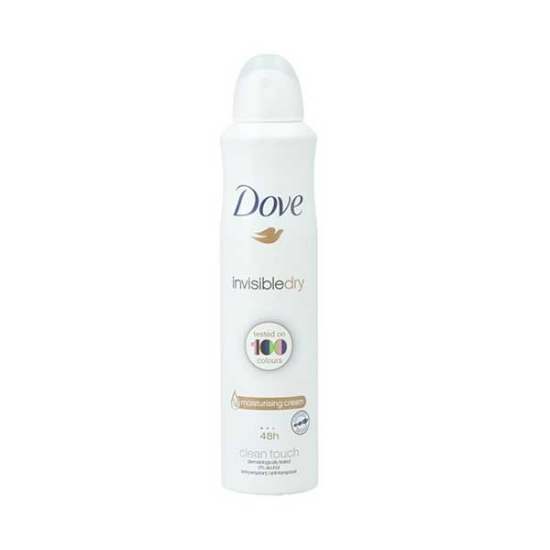 اسپری ضد تعریق زنانه داو Dove مدل invisble dry حجم 250 میلی لیتر