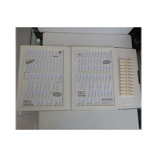 آلبوم لاک ژل کتابی سبز (به همراه ناخن) 120 عددی