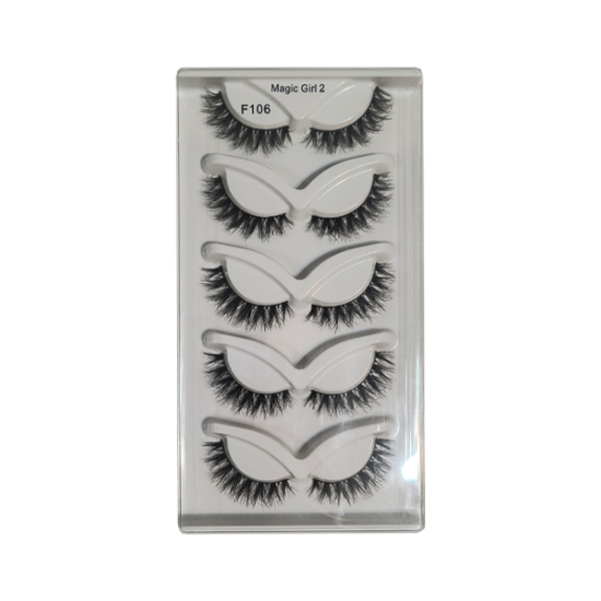 مجیک گیرل مژه 5 جفتی F106	