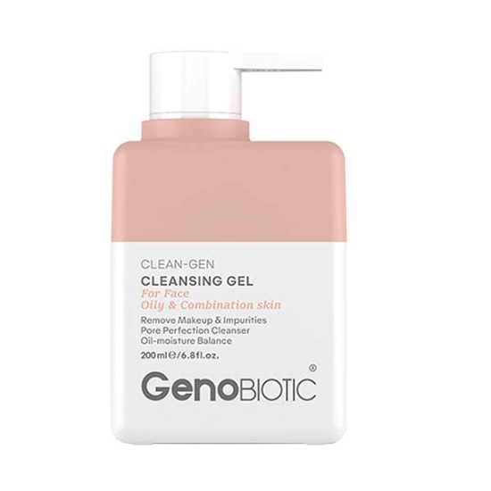 ژل شست و شوی صورت GENO BIOTIC ژنوبایوتیک مناسب پوست چرب حجم 200 میلی لیتر