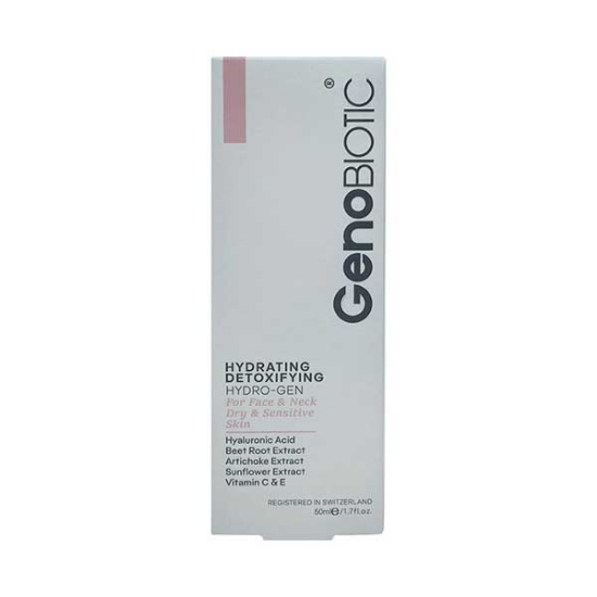 کرم روطوبت رسان ژنو بایوتیک GenoBIOTIC مناسب پوست خشک و حساس حجم 50 میلی لیتر