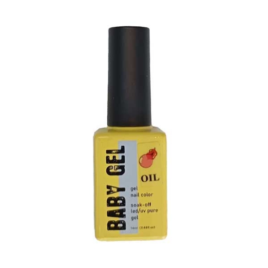 روغن ناخن بی بی ژل BABY GEL حجم 14 میلی لیتر 