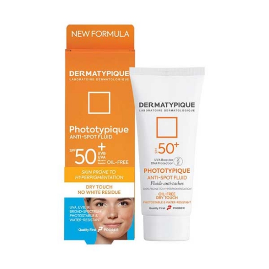 ضدآفتاب فلویید روشن کننده +SPF50 فتوتیپیک درماتیپیک حجم 50 میلی لیتر