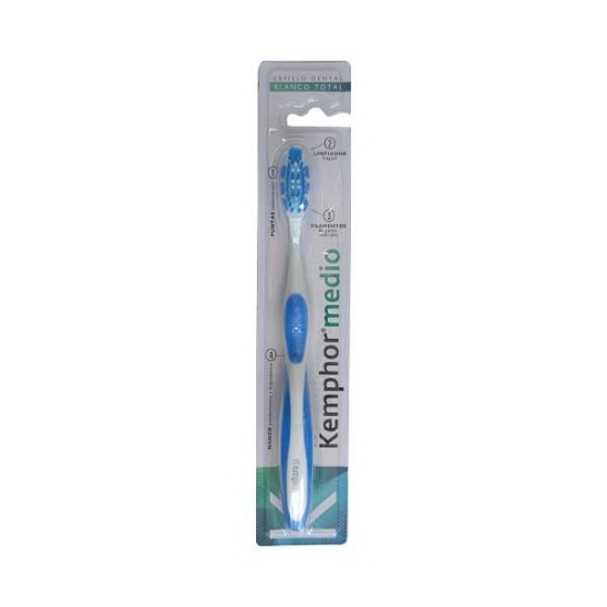 مسواک کمفور مدل KEMPHOR MEDIUM  با برس متوسط  BLANCO TOTAL