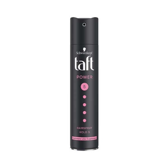 اسپری حالت دهنده موی شوارتسکف تافت پاور کشمیر Taft Power Cashmere حجم 250 میلی لیتر