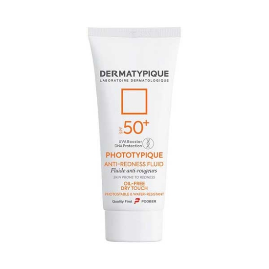 ضد آفتاب درماتیپیک مدل  spf50 مناسب پوست حساس و قرمز حجم 50 میلی لیتر