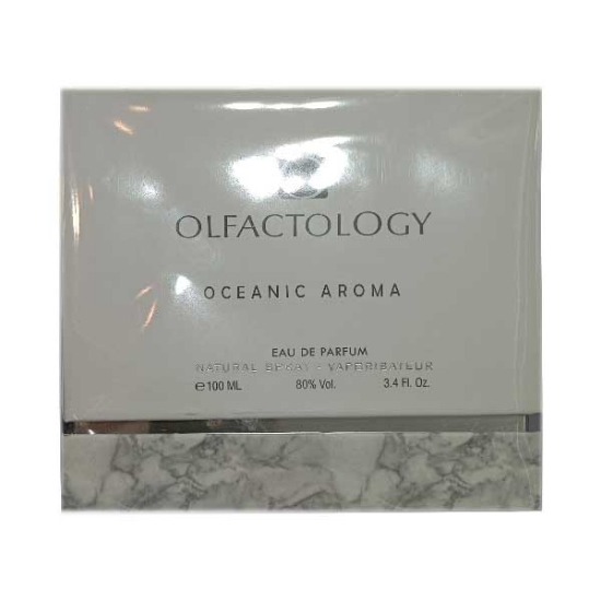 ادوپرفیوم OLFACTOLOGY مدل OCEANIC AROMA با رایحه مگاماره تویست حجم 100 میلی لیتر