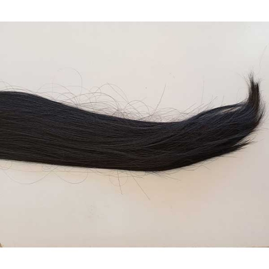  موی دم اسبی رویال استار مدل فنری پوش دار  101 تک رنگ شماره 2