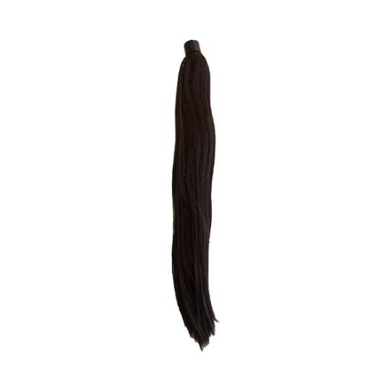 موی دم اسبی رویال استار مدل فنری پوش دار 101 تک رنگ شماره 4