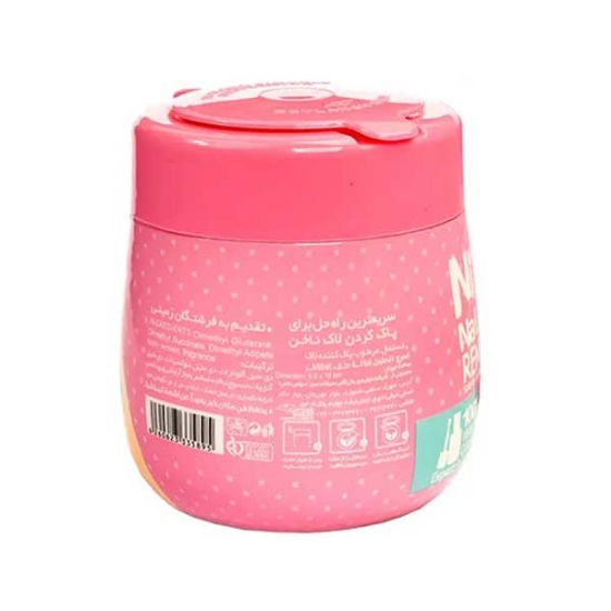 دستمال مرطوب لاک پاک کن نینو NINO بسته 90 عددی