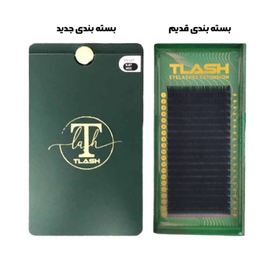 سری پالت کاشت مژه تی لش TLASH فر C ، ضخامت 0.07