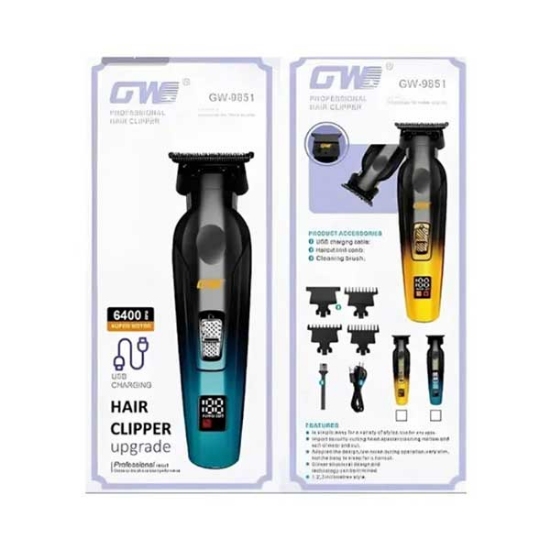 ماشین اصلاح جی دبلیو مدل GW-9851