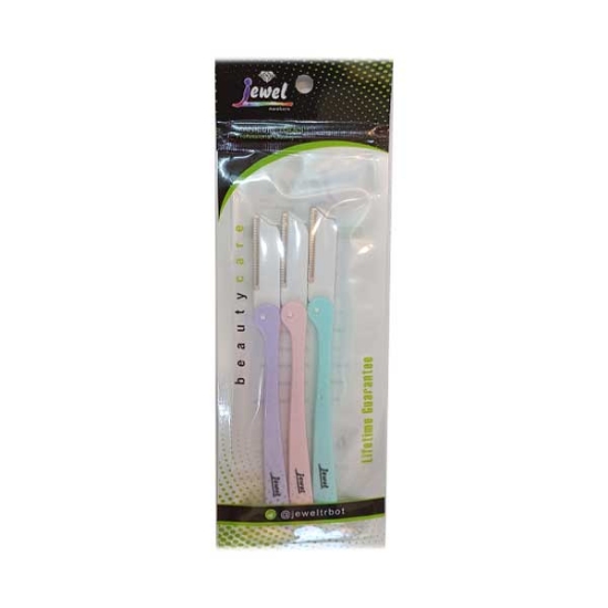 تیغ ابرو جیول مدل GR-503 تاشو بسته 3 عددی