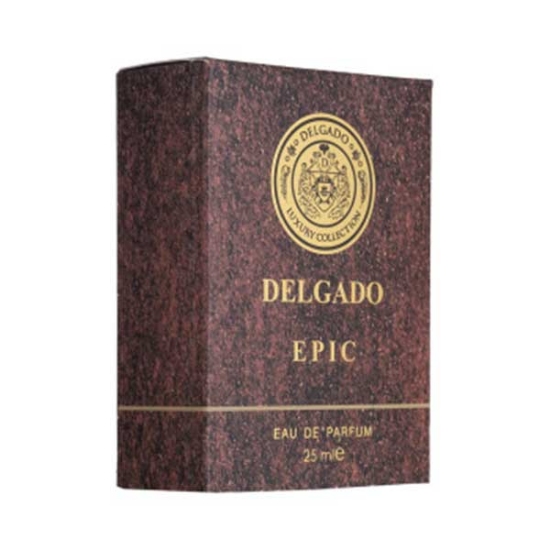 ادکلن مردانه دلگادو مدل Epic با رایحه AMOUAGE Epic حجم 25 میلی لیتر