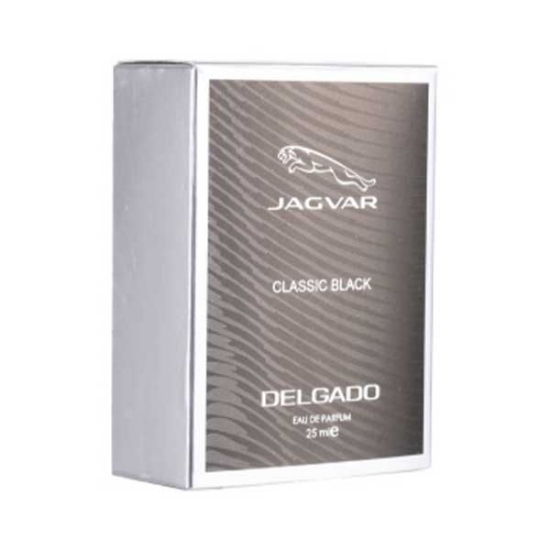 ادکلن مردانه دلگادو مدل Jagvar black حجم 25 میلی لیتر
