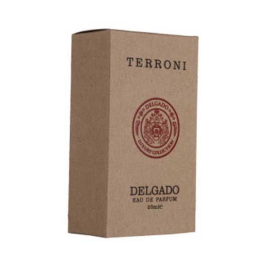 ادکلن مردانه دلگادو مدل Terroni با رایحه Orto Parisi Terroni حجم 25 میلی لیتر