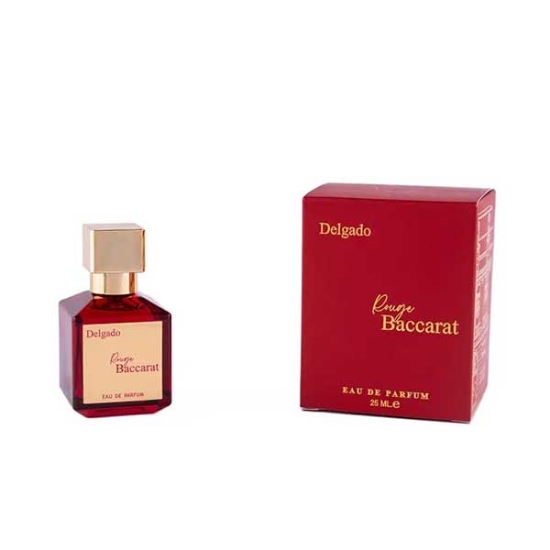 ادکلن زنانه دلگادو مدل Baccarat ROUGE قرمز حجم 25 میلی لیتر