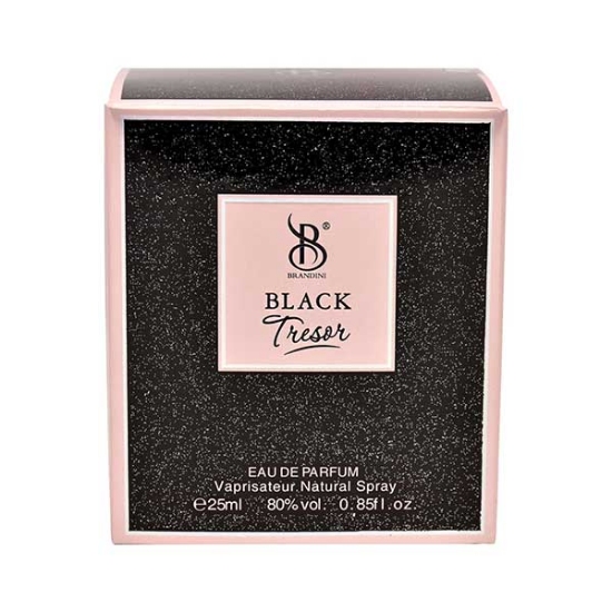 ادکلن زنانه brandini  مدل Tresor black حجم 25 میلی لیتر