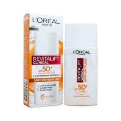 ضد آفتاب SPF50 لورال مدل  رویتالیفت کلینیکال Revitalift Clinical حجم 50 میلی لیتر