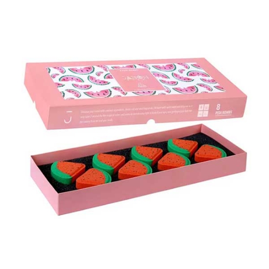 کوکتل پدیکور  ژبن پلاس مدل Watermelon بسته 8 عددی