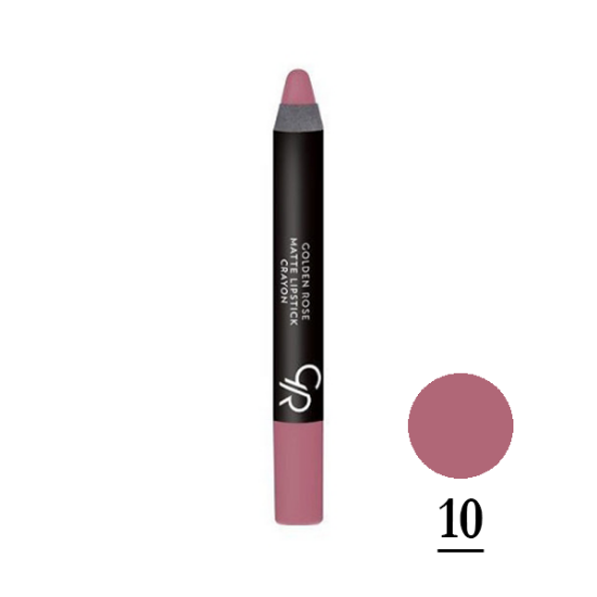 رژلب مدادی گلدن رز مدل Crayon