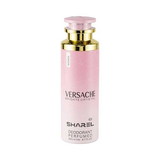 اسپری زنانه شارل مدل Versache Bright Crystal حجم 200 میلی لیتر