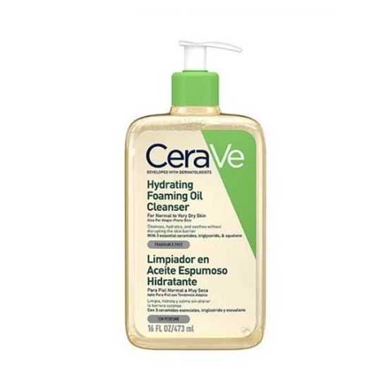فوم شستشوی روغنی صورت سراوی Cerave حجم 473 میلی لیتر