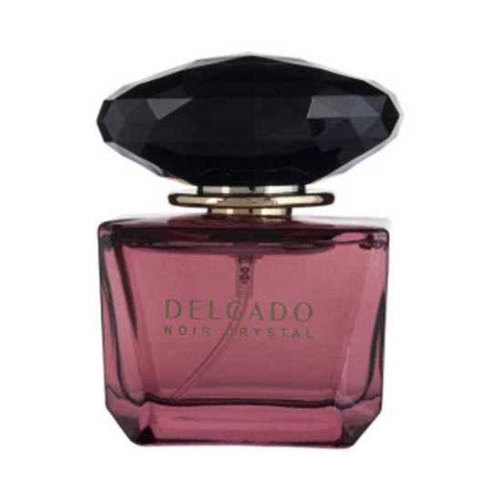 ادکلن زنانه دلگادو مدل Crystal Noir با رایحه Versace Crystal Noir حجم 25 میلی لیتر