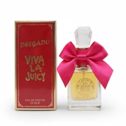 ادکلن زنانه دلگادو مدل وی والا جویسی VIVA LA JUICY حجم 25 میلی لیتر