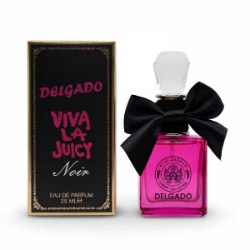 ادکلن زنانه دلگادو مدل وی والا جویسی نویرVIVA LA JUICY NOIR حجم 25 میلی لیتر