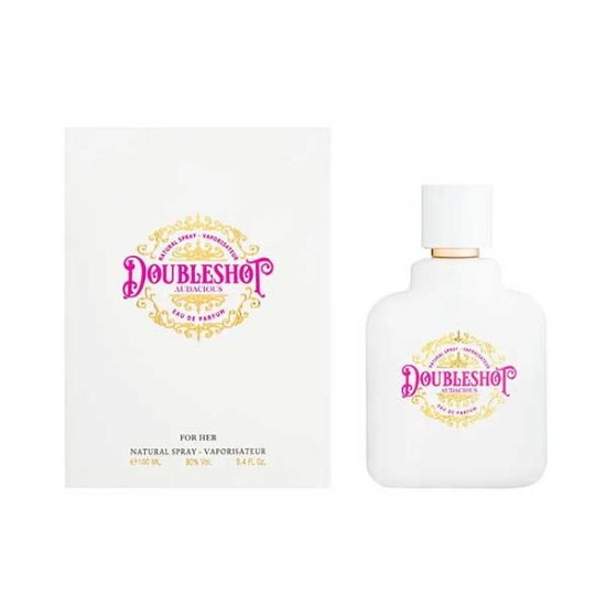 ادوپرفیوم زنانه DOUBLESHOT مدل AUDACIOUS حجم 100 میلی لیتر