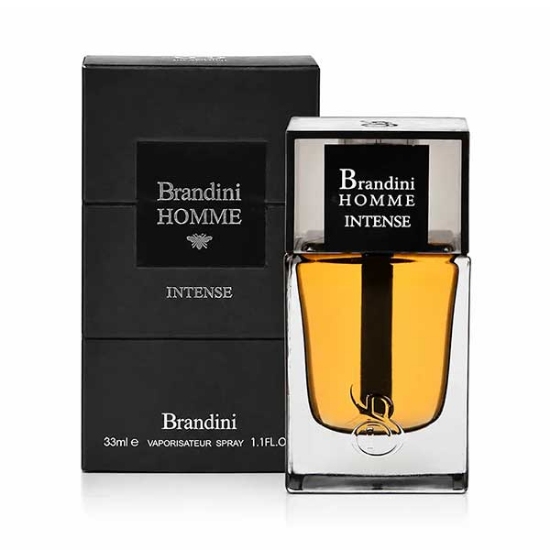 ادکلن مردانه Brandini مدل Homme Intense با رایحه Dior Homme Intense حجم 33 میلی لیتر