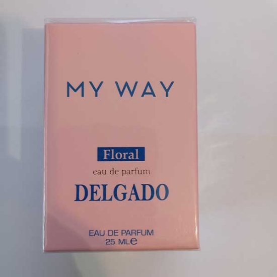 ادکلن زنانه دلگادو مدل مای وی فلورالMy Way Floral حجم 25 میلی لیتر
