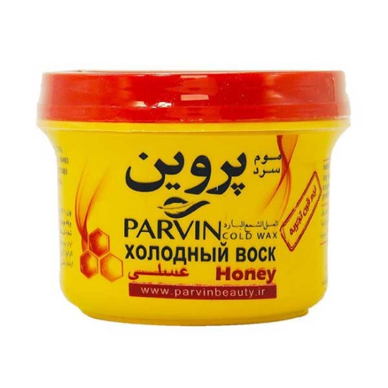 موم سرد عسلی پروین وزن 280 گرم