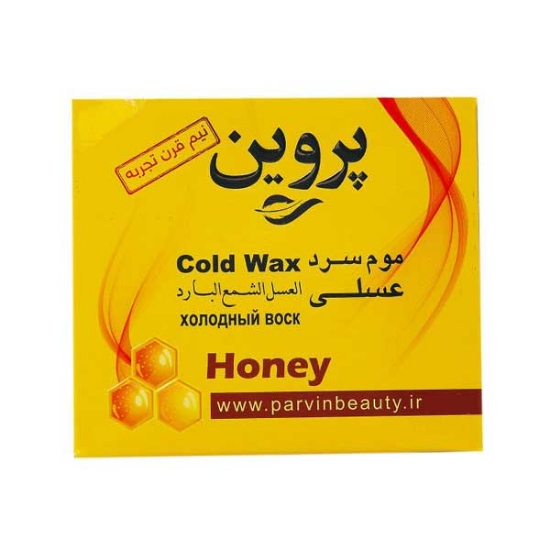 موم سرد عسلی پروین وزن 280 گرم