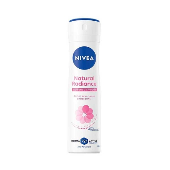 اسپری ضد تعریق زنانه نیوا Nivea مدل Natural Radiance حجم 150 میلی لیتر